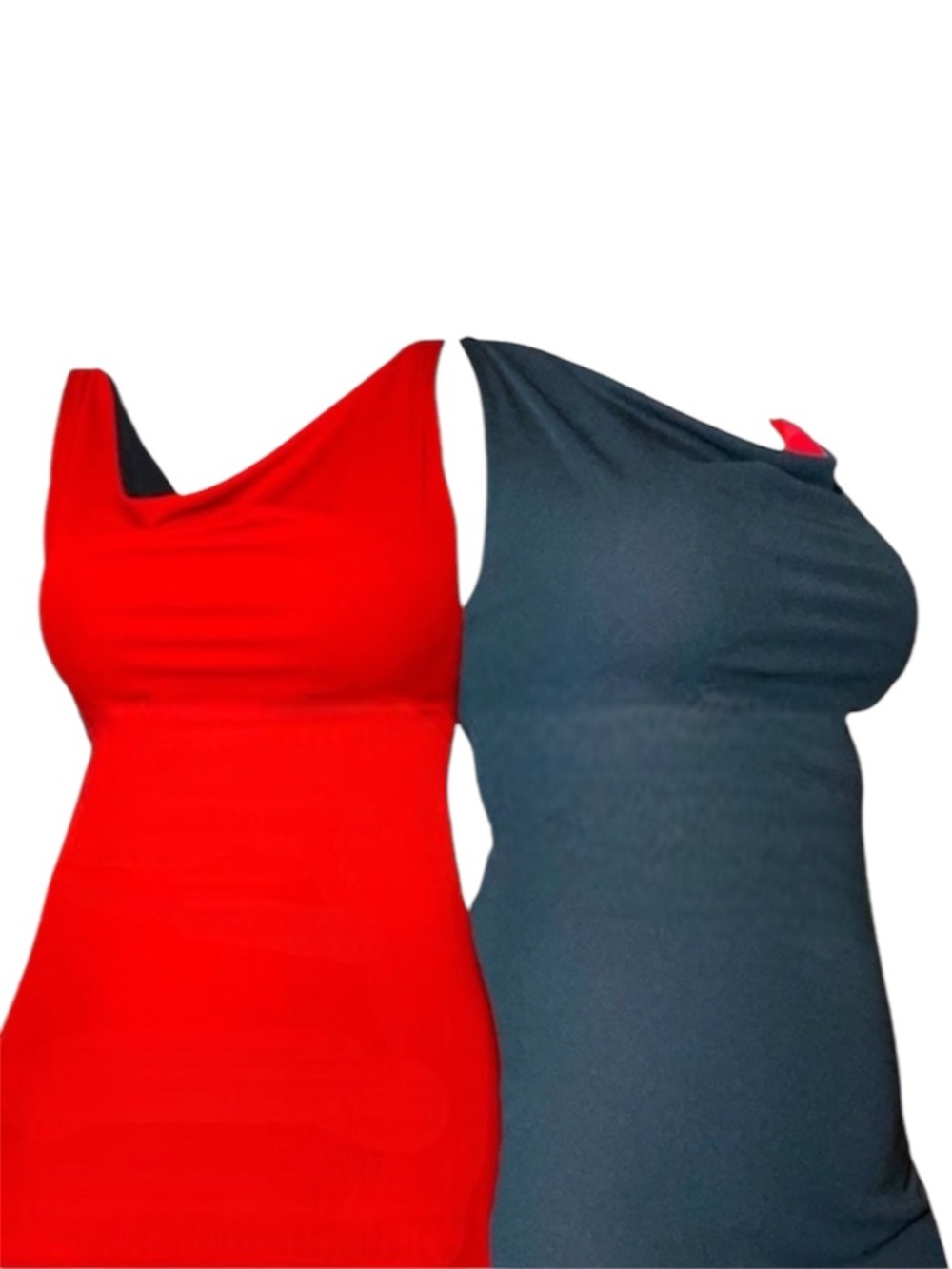 2 IN 1!! Express Reversible Bodycon Cowl Neck Dress